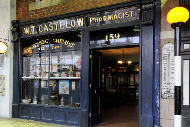 A Chemist shop in a museum