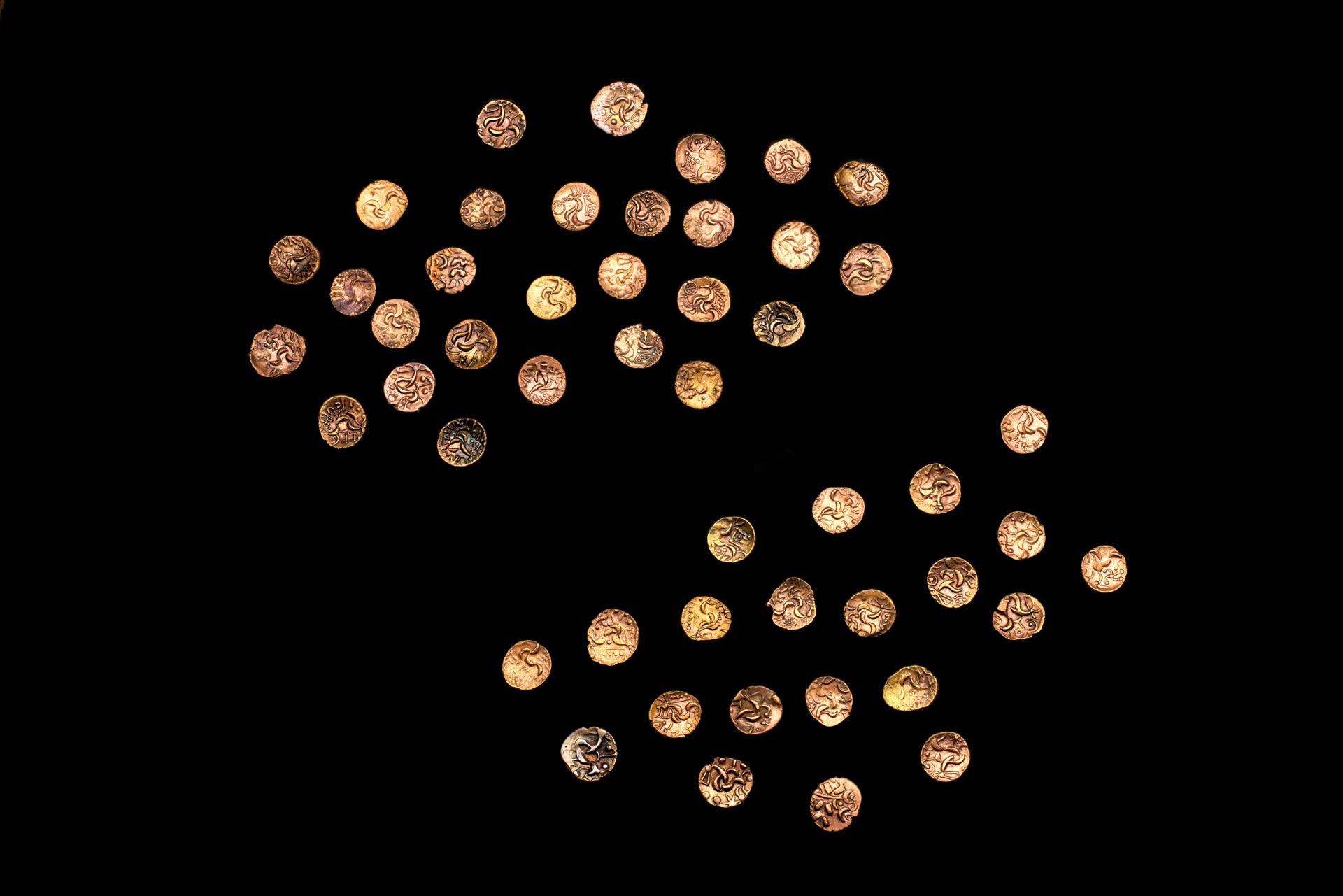 Iron age coins