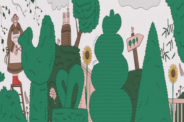 An illustration of plants